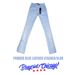 LEATHER STACKS/SLIM